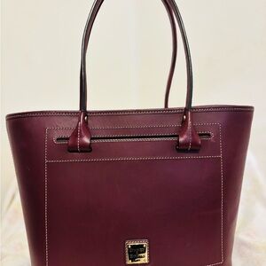 Dooney & Bourke Deep Burgundy Tote